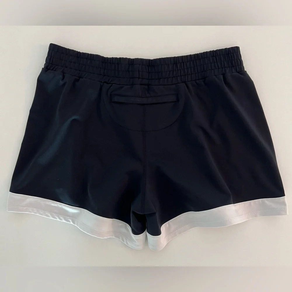 NWOT, SOMA, Size Medium, Black and White Women's Athletic Shorts - Picture 2 of 5
